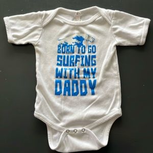 Surfing onesie